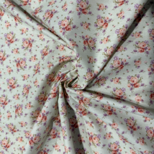 Algodón estampado floral P2