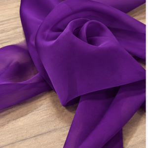 Gasa de seda morado