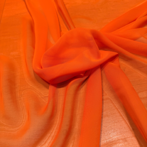 Gasa de seda naranja