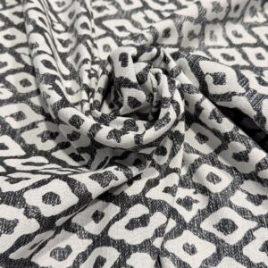 JACQUARD NEGRO ANIMAL PRINT