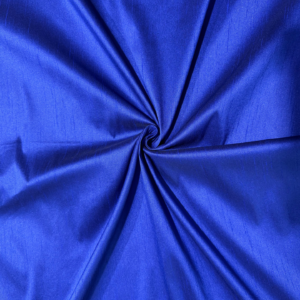 Seda salvaje azul eléctrico