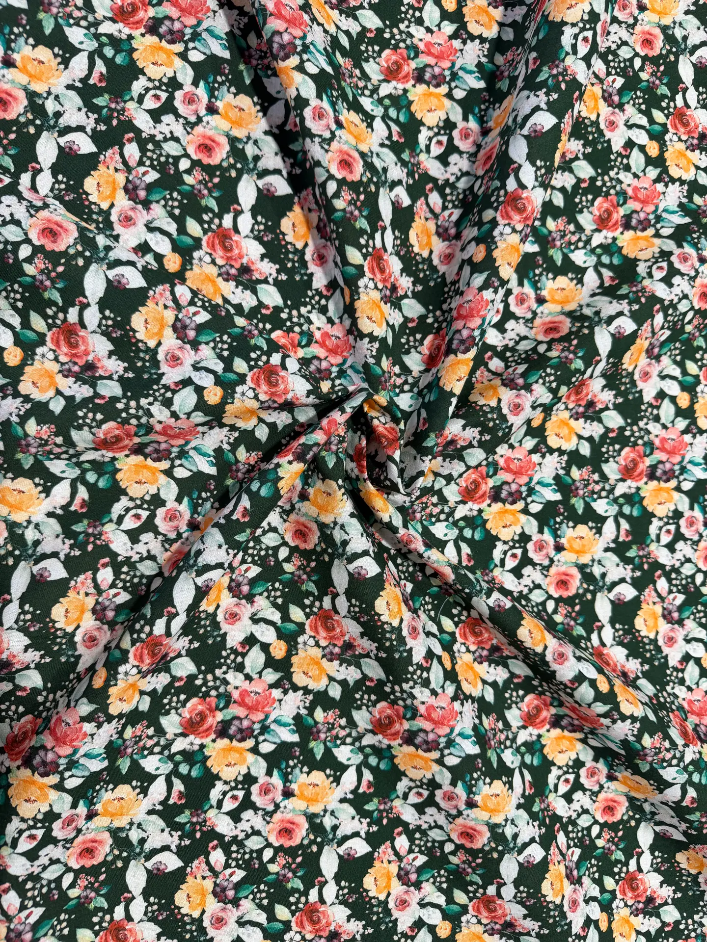 Algodón estampado floral G5