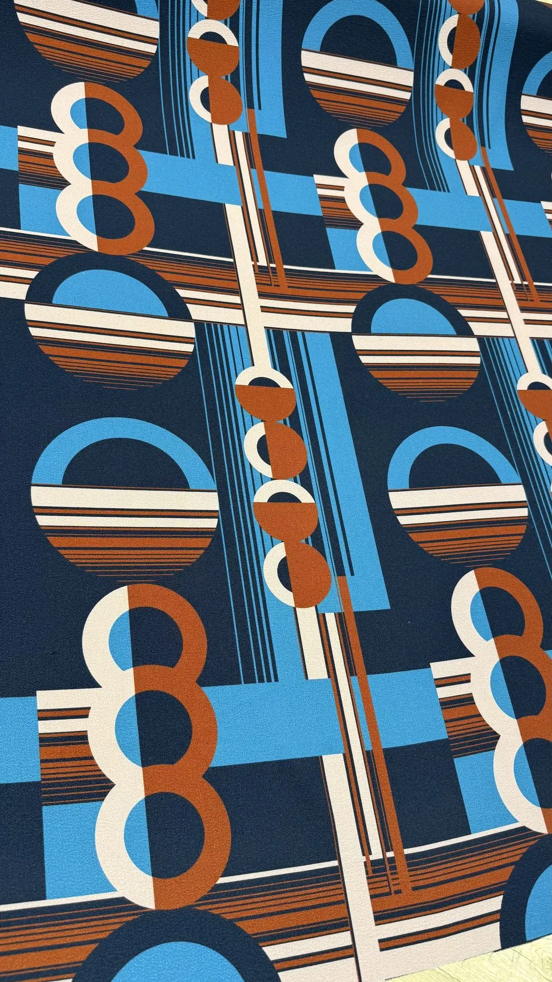 CREPÉ VINTAGE AZULES