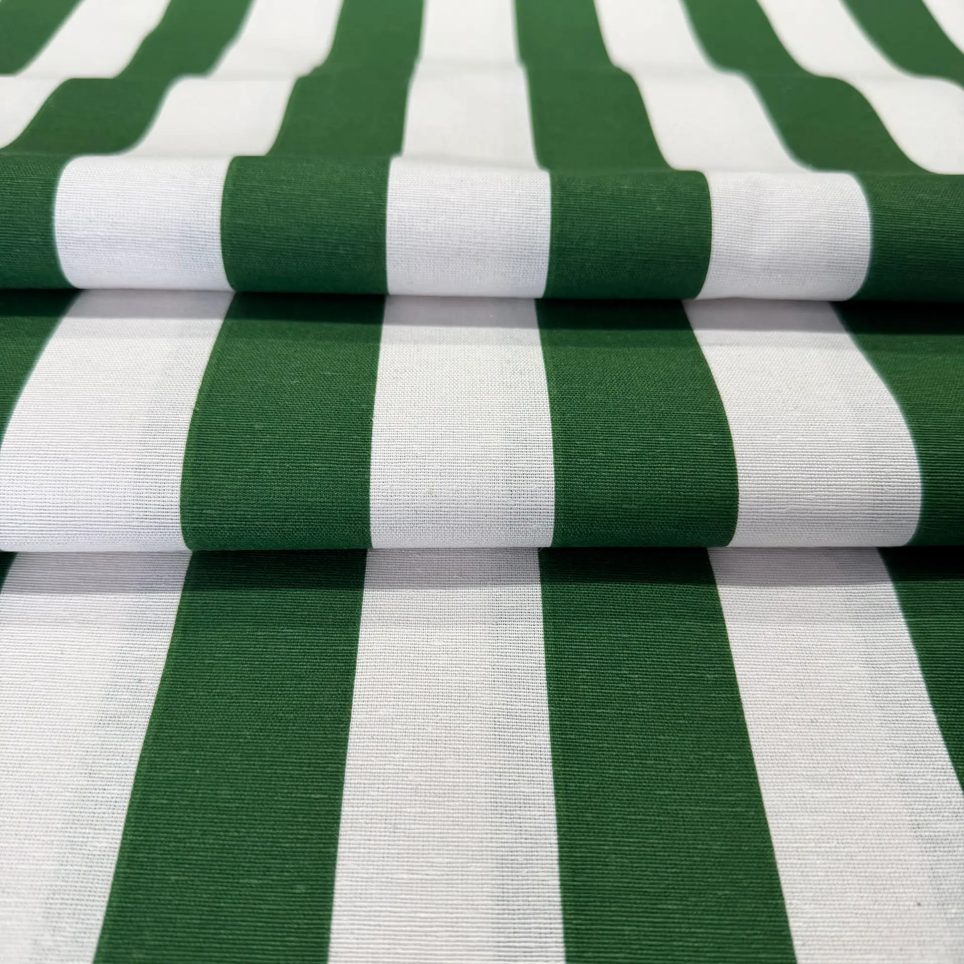 Loneta raya G verde