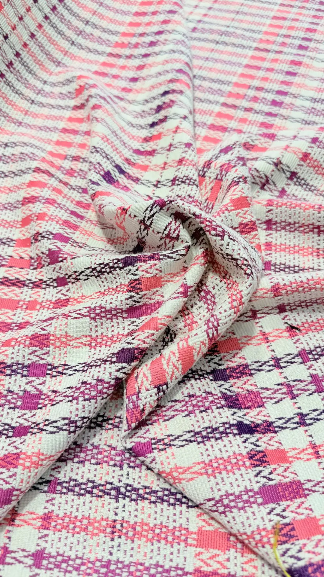 TWEED ROSA CUADROS - Imagen 2