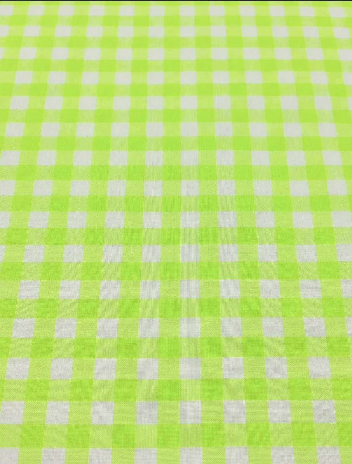Vichy seersucker verde fluor – imagen 3