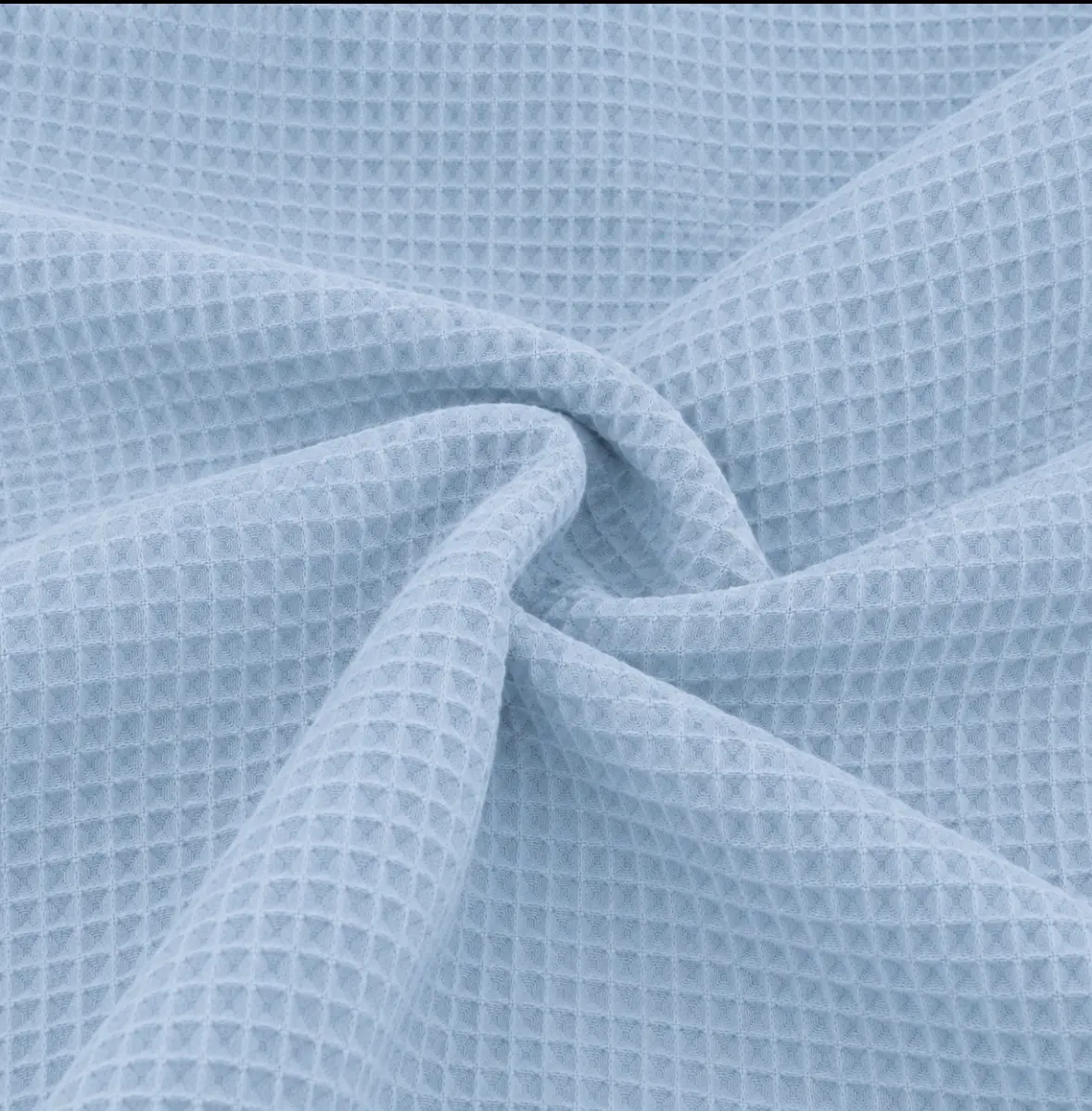 Waffle azul bebé