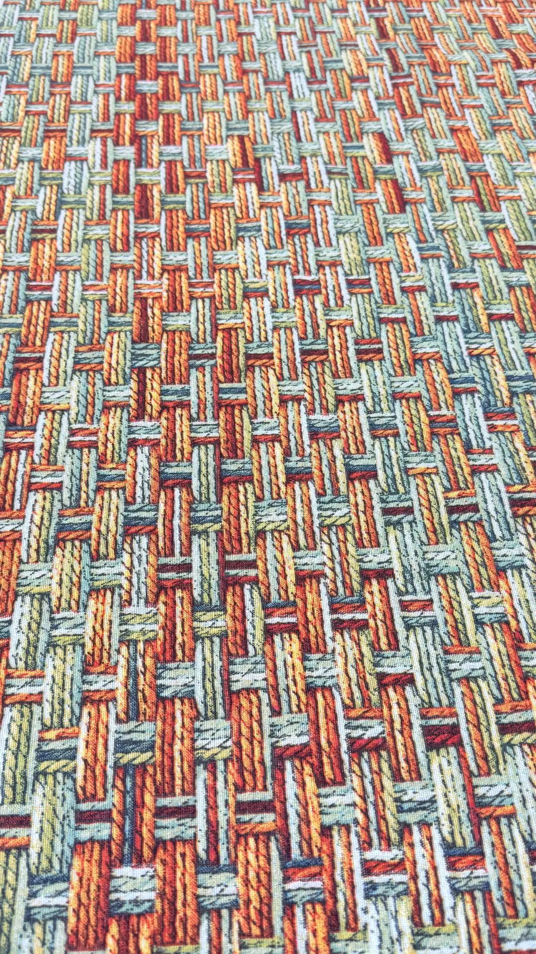 Loneta cuerdas naranja – detalle 2