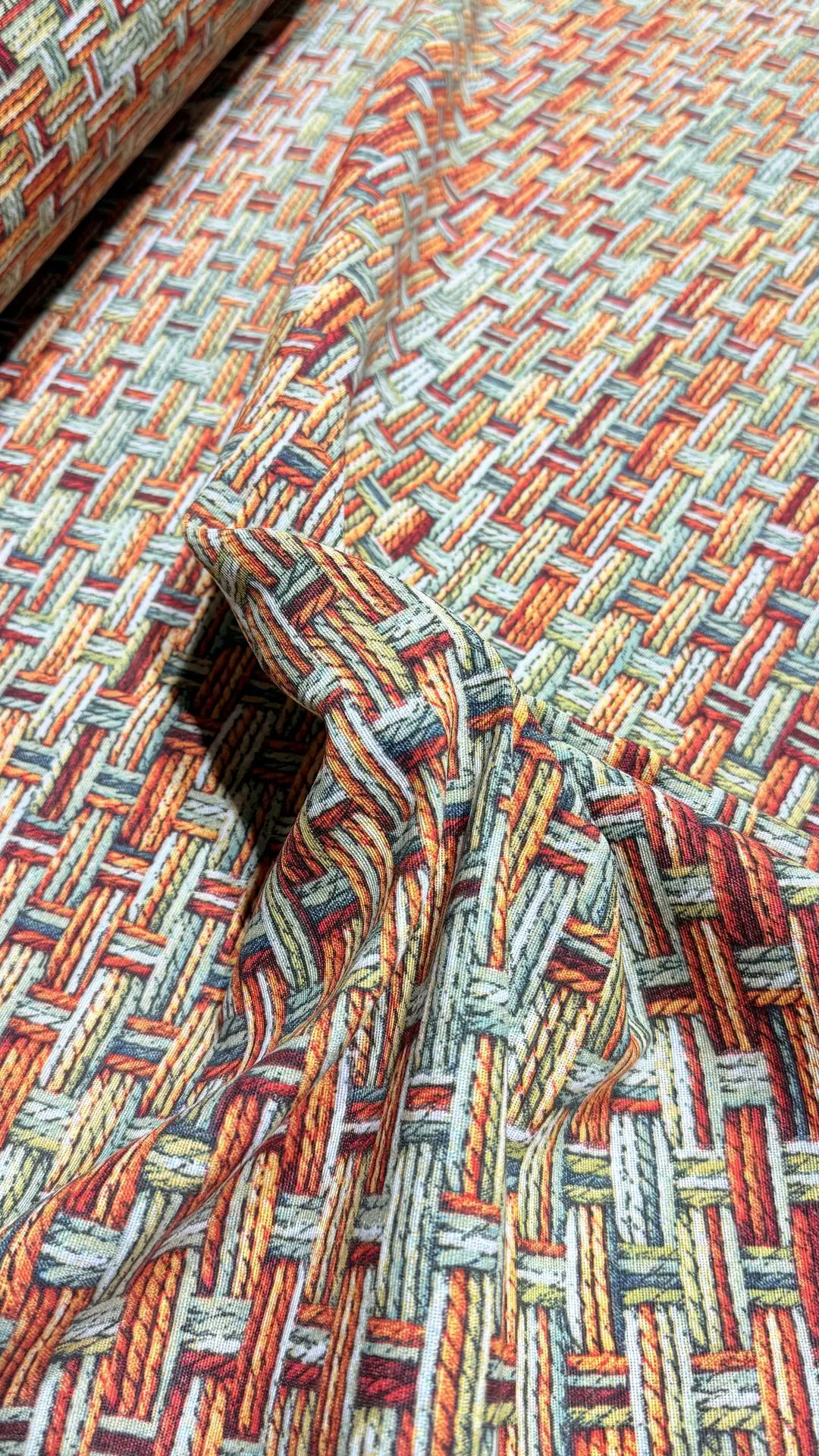 Loneta cuerdas naranja – detalle 3