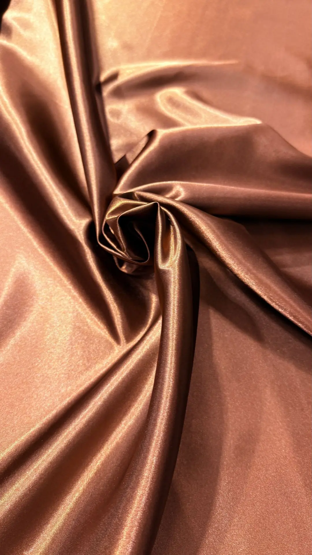 Raso fiesta marrón chocolate – detalle 2