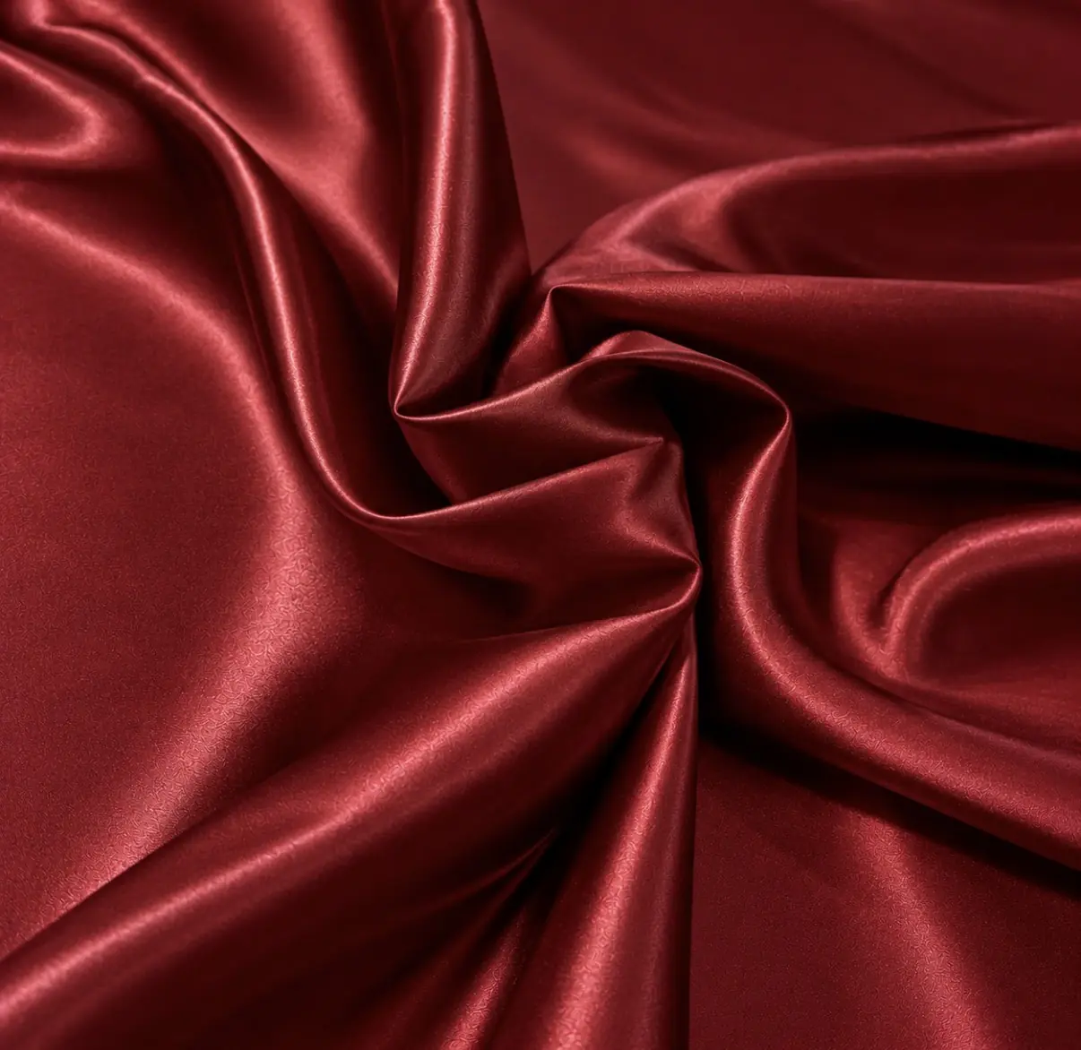 Raso fiesta rojo cereza – detalle 2