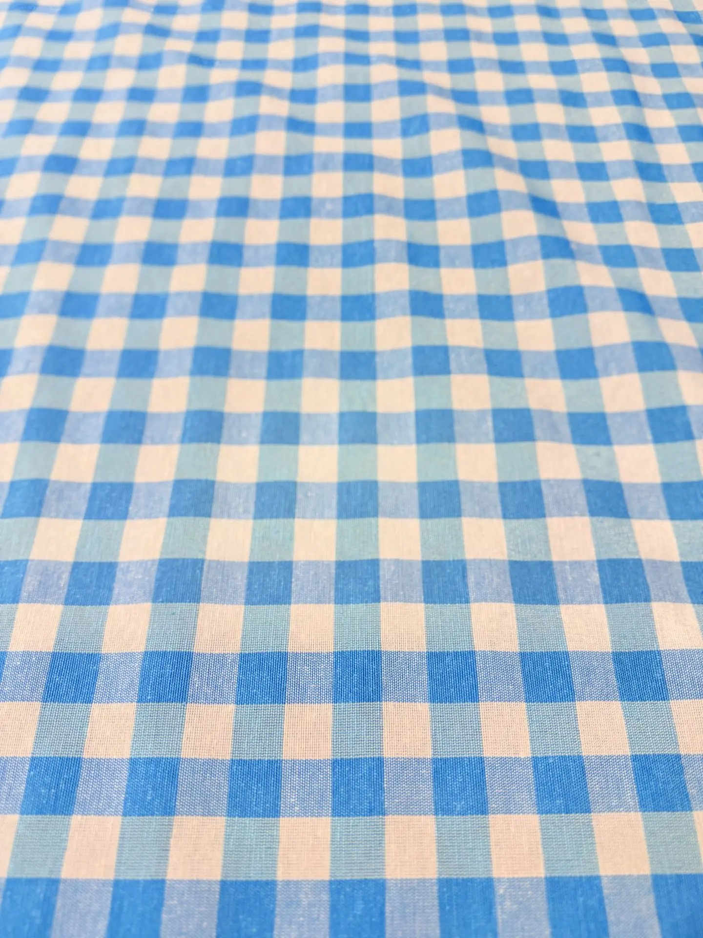 Vichy M azul turquesa 1.4 – detalle 3